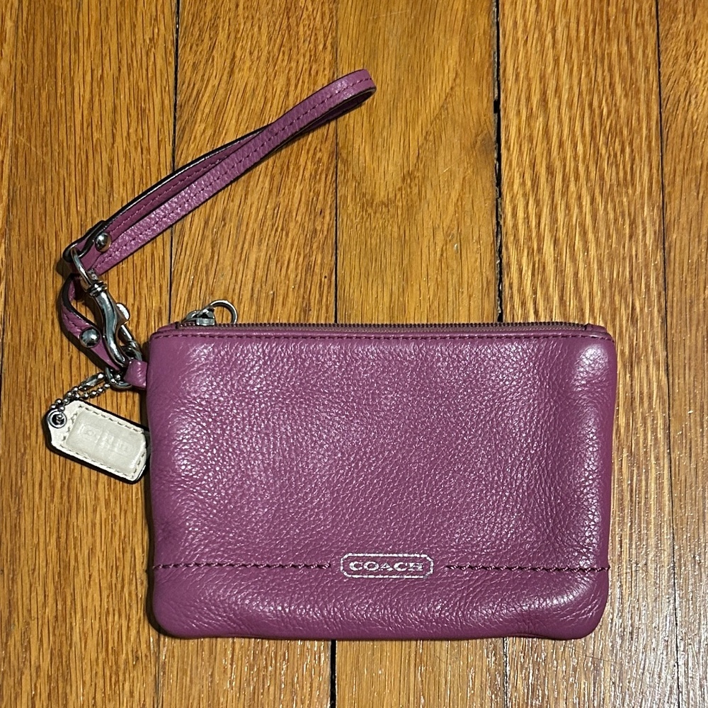 Coach Pink Wristlet